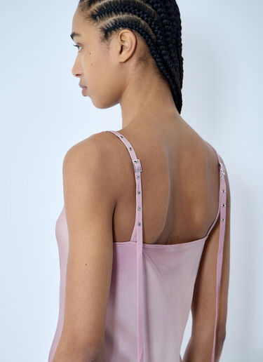 Acne Studios Strap Dress Pink acn0259003