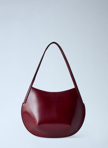 LN-CC® - Jil Sander: Kante Shoulder Bag - Red Jil Sander Kante Shoulder Bag Red jil0266012