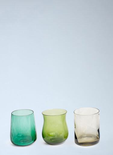 Set Of Six Assorted Tumblers Bitossi Home Set Of Six Assorted Tumblers Multicolour wps0692585