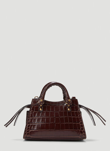 Balenciaga Neo Classic City Mini Tote Bag Brown bal0243083