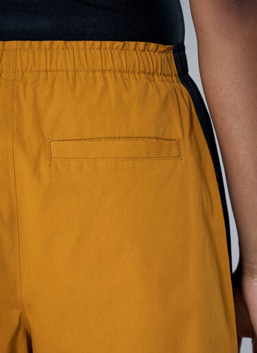 LN-CC® - Saint Laurent: Elasticated Waist Shorts - Orange Saint Laurent Elasticated Waist Shorts Orange sla0263017