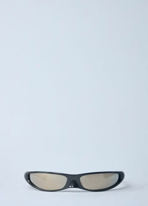 Balenciaga Blade Rectangle Sunglasses Grey bcs0360004