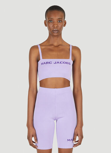 Marc Jacobs Bandeau Crop Top Purple mcj0247020