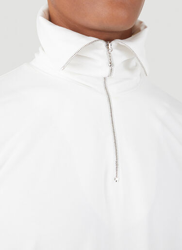 Jil Sander+ High-Neck Zipped Top  White jsp0145008