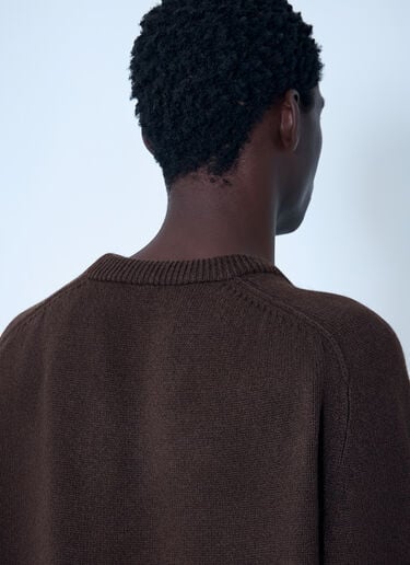 Wool Sweater Acne Studios Wool Sweater Dark Brown acn0162002