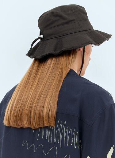 Jacquemus 르 봅 아르티쇼 햇 블랙 jac0351004