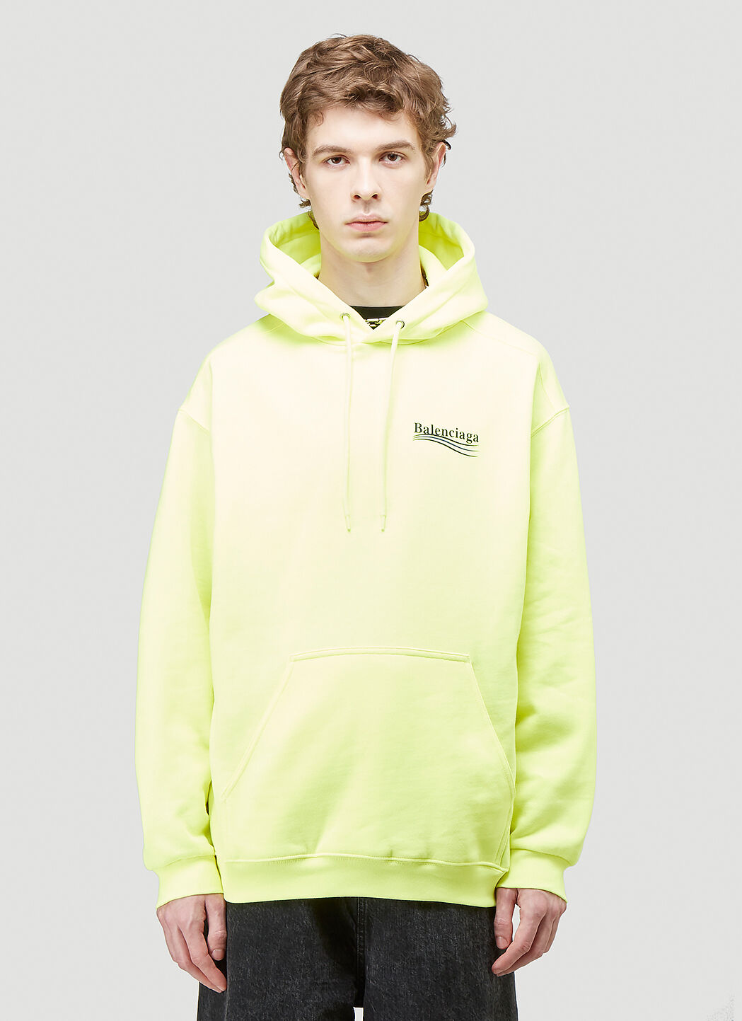 Balenciaga sweatshirt best sale yellow
