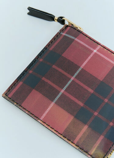 Comme des Garçons Wallet Lenticular Tartan Wallet Multicolour cdw0355001