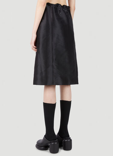 Maison Margiela 抽绳半裙 黑色 mla0251018