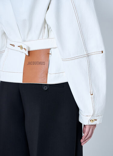 Jacquemus La Veste De-Nîmes Jacket Black jac0260010