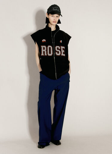 Martine Rose Stretched Gilet Black mtr0255007