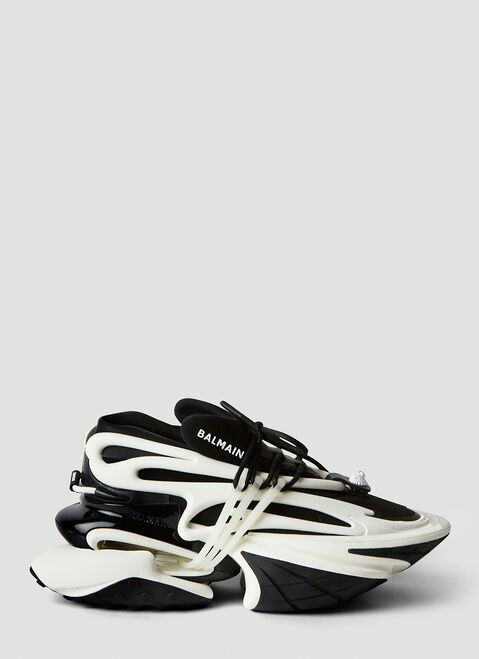 Balmain Unicorn Sculpted Sneakers Black bln0154001