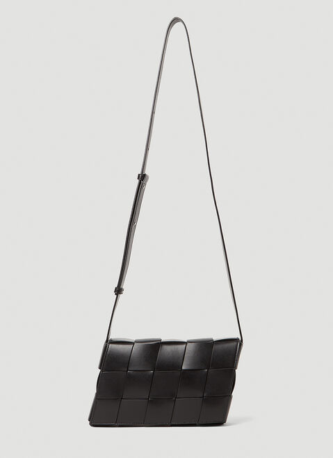Bottega Veneta Speed Cassette Crossbody Bag Black bov0142013