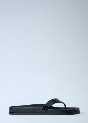 Toteme Swift Naplack Sandals Black tot0265023
