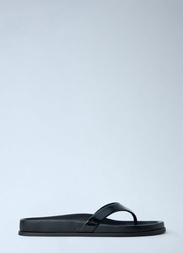 Toteme Swift Naplack Sandals Black tot0265023