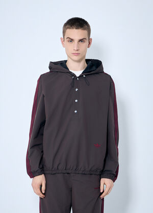 adidas by Wales Bonner Hooded Anorak Jacket Brown awb0359023