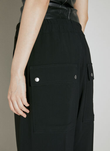 カーゴドローストリングパンツ Rick Owens カーゴドローストリングパンツ ブラック ric0253002