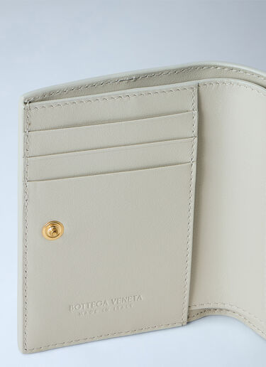 LN-CC® - Bottega Veneta: Intrecciato Small Bi-Fold Wallet - White Bottega Veneta Intrecciato Small Bi-Fold Wallet White bov0266027
