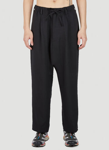 Y-3 Baggy Track Pants Black yyy0352016