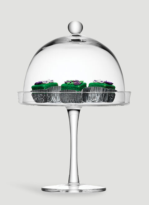 LSA International Vienna Cake Stand and Cover Transparent wps0644391