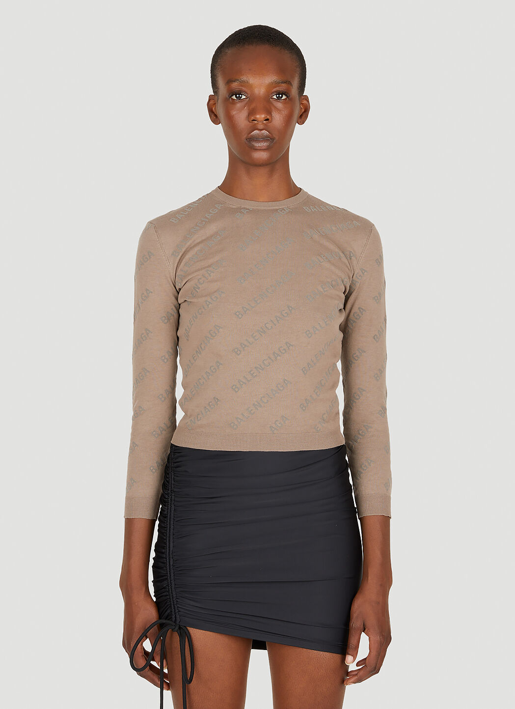 Balenciaga best sale knit top