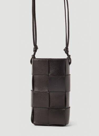 Interccio Phone Pouch Bottega Veneta Interccio Phone Pouch Black bov0251056