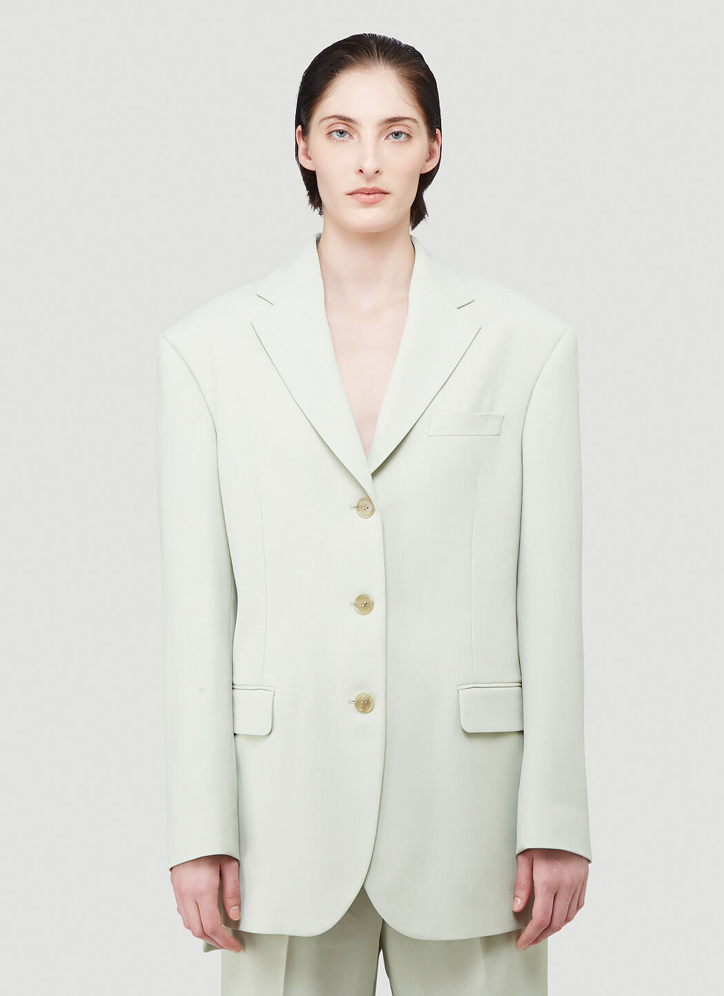 Maison Margiela Suit Blazer White mla0239014