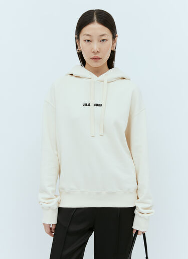 Jil Sander+ Felpa Hooded Sweatshirt Cream jsp0251010