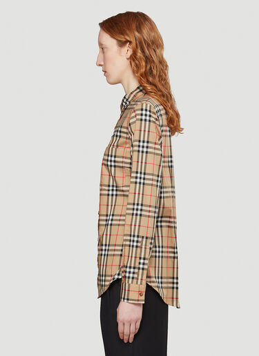 Burberry 빈티지 체크 셔츠 베이지 bur0243024