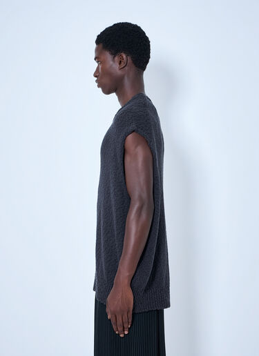 Homme Plissé Issey Miyake 意大利调味饭针织上衣 灰色 hmp0165003