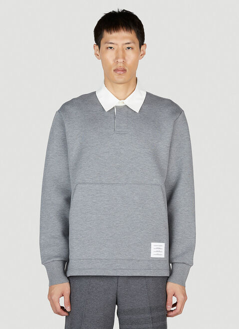 Raf Simons x Fred Perry Polo Sweater Dark Blue rsf0152007