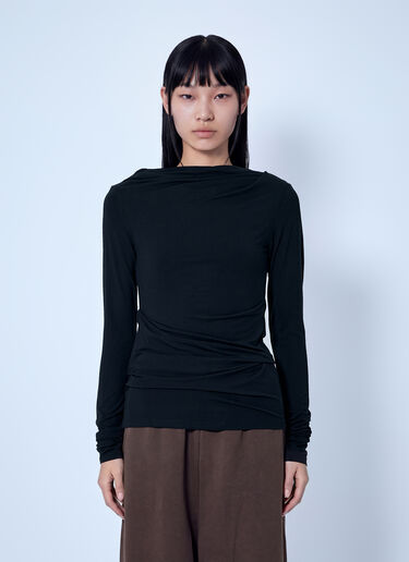 LN-CC® - Entire Studios: Drape Top - Black Entire Studios Drape Top Black ent0266012