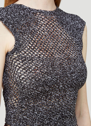 Scan Crochet Top Isa Boulder Scan Crochet Top Black isa0244005