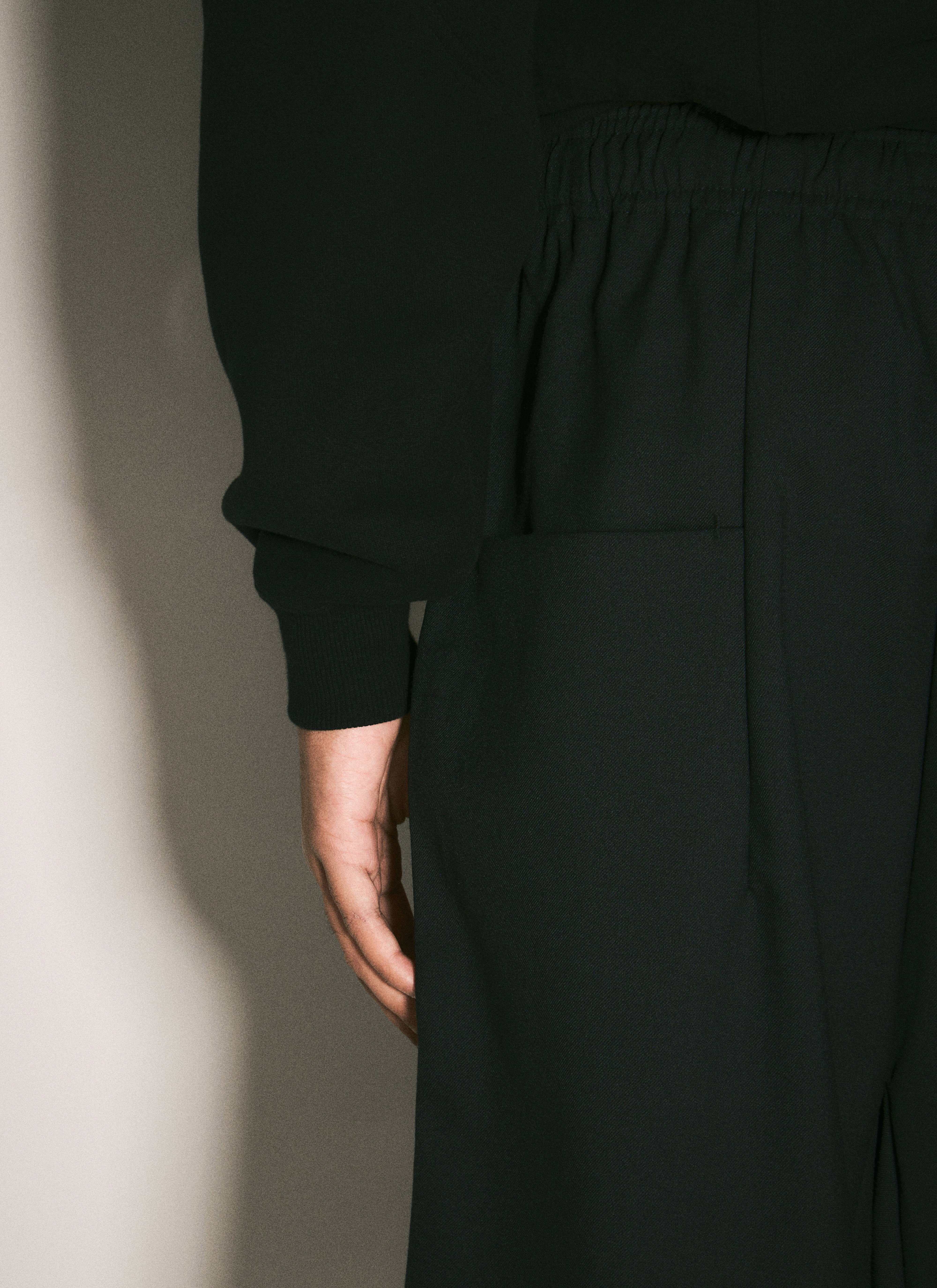 Entire Studios Men's' Saddle Shorts in Black | LN-CC®