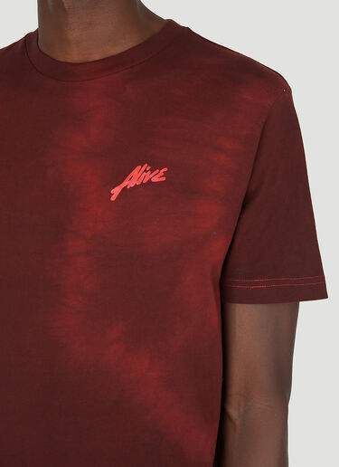 Alive & More Vinyl Print T-Shirt Red aam0146012