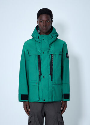 Stone Island Technical Hooded Jacket Green sto0164065