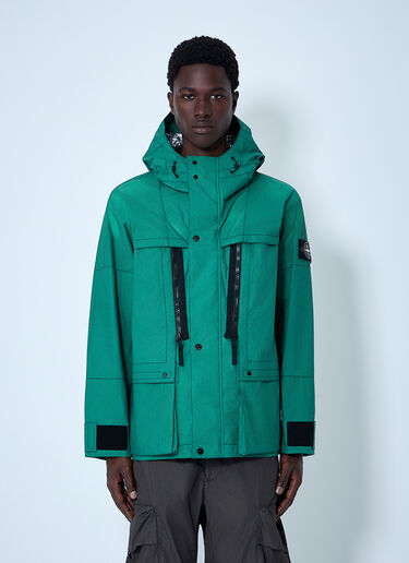 Stone Island Technical Hooded Jacket Green sto0164065