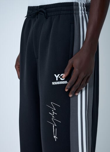 Logo Motif Track Pants Y-3 X NBHD Logo Motif Track Pants Black ynb0162002