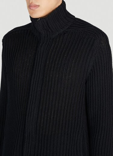 Ann Demeulemeester Frans Cardigan Black ann0152012