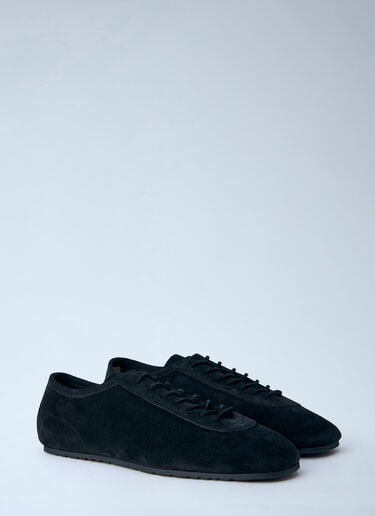 Dries Van Noten Suede Trimmed Sneakers Black dvn0163030