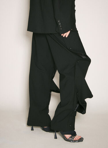 Button Panel Pants Y/Project Button Panel Pants Black ypr0358011