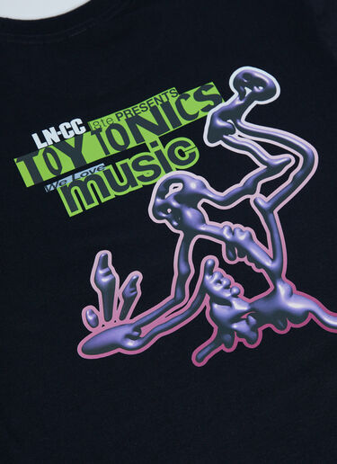 LN-CC x TOY TONICS We Love Music T-Shirt Black toy0362004