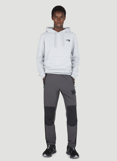 The North Face Logo Print Hooded Sweatshirt Grey tnf0154008