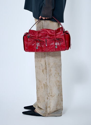 Acne Studios Multipocket Shoulder Bag Red acn0263015