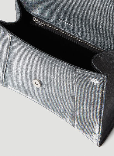 Balenciaga Hourglass Distressed Handbag Grey bal0252014