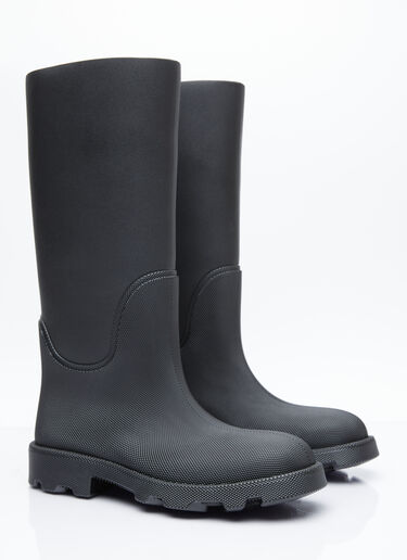 Burberry Rubber Marsh High Boots Black bur0154020