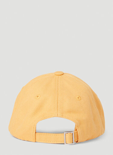 Jacquemus La Casquette Desenho Cap Yellow jac0151044