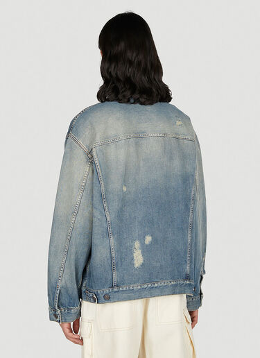 Distressed Denim Jacket Acne Studios Distressed Denim Jacket Blue acn0351017