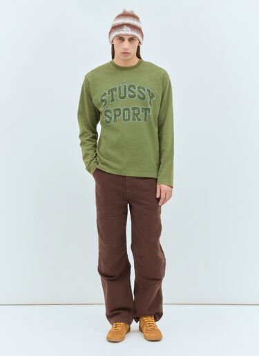Stüssy 2Tone 棉质网眼 T 恤 绿色 sts0159006