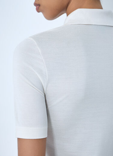 Lacoste Piqué Knit Polo Shirt White lac0264006